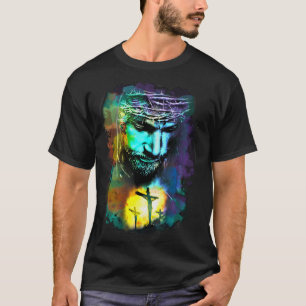 Camiseta Jesus Cristo Cruz Religiosa Cultura Arte Cristão P