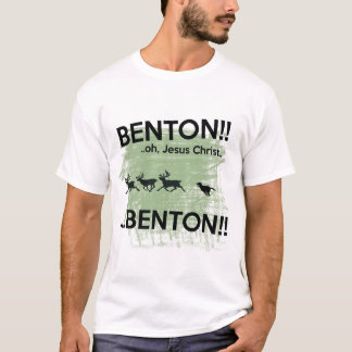 Camiseta Jesus Cristo de Benton - cão do Internet