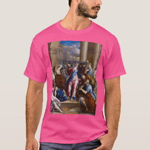 Camiseta Jesus Cristo Dirigindo Os Mudanças De Dinheiro Do