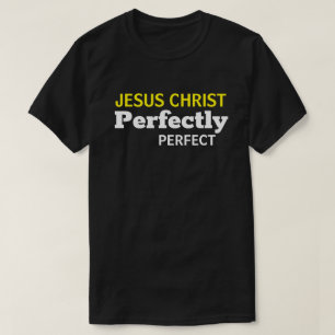 Camiseta Jesus Cristo é cristão perfeito 