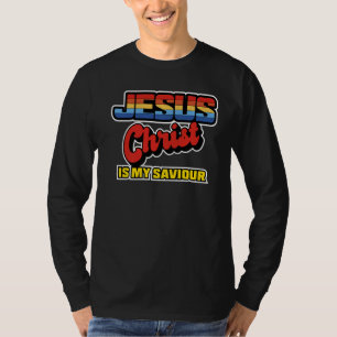 Camiseta Jesus Cristo é meu salvador Excelente Discípulo da
