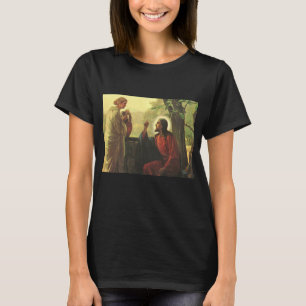Camiseta Jesus Cristo e o bom samaritano no poço