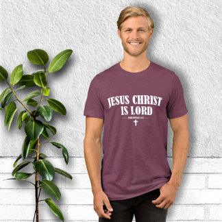 Camiseta Jesus Cristo é o Senhor Cristão