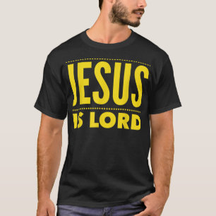 Camiseta Jesus Cristo É O Senhor Cristão Evangelismo Gif
