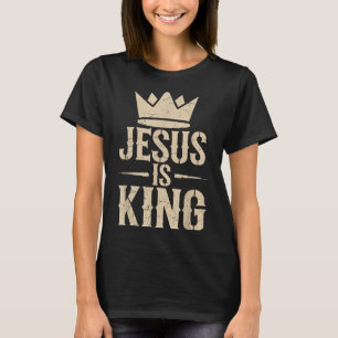 Camiseta Jesus Cristo é rei cristão deus filho