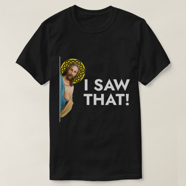 Camiseta Jesus Cristo Eu Vi Isso (Frente do Design)
