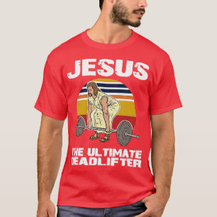 Camiseta Jesus Cristo I Christian Weighting Funny Wor
