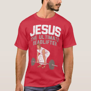 Camiseta Jesus Cristo I Christian Weighting Funny Wor