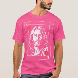 Camiseta Jesus Cristo - Jesus Rei dos Corações