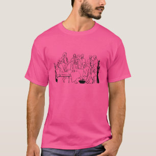 Camiseta Jesus Cristo lavou os pés de seus discípulos 1