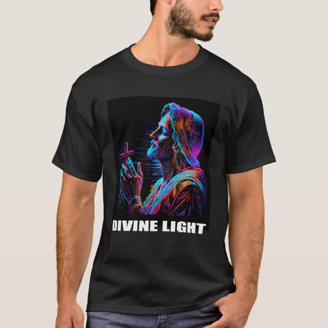 Camiseta Jesus Cristo Luz Divina (Frente)