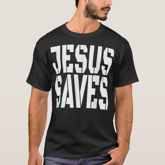 Camiseta Jesus Cristo Mais Cristão Salva Presente de Evange (Frente)