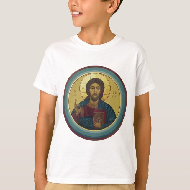 Camiseta Jesus Cristo Pantocrator  (Frente)