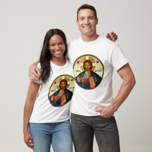 Camiseta Jesus Cristo Pantocrator novo