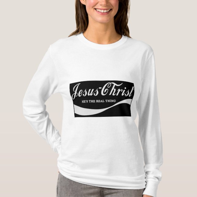 Camiseta Jesus Cristo que ele é o verdadeiro (Frente)