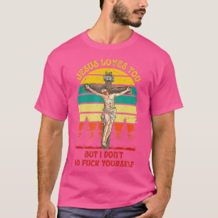 Camiseta Jesus Cristo te ama, mas eu não tenho a Ret Vintag
