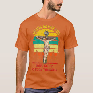 Camiseta Jesus Cristo Te Ama, Mas Eu Não Tô Fazendo Retrato