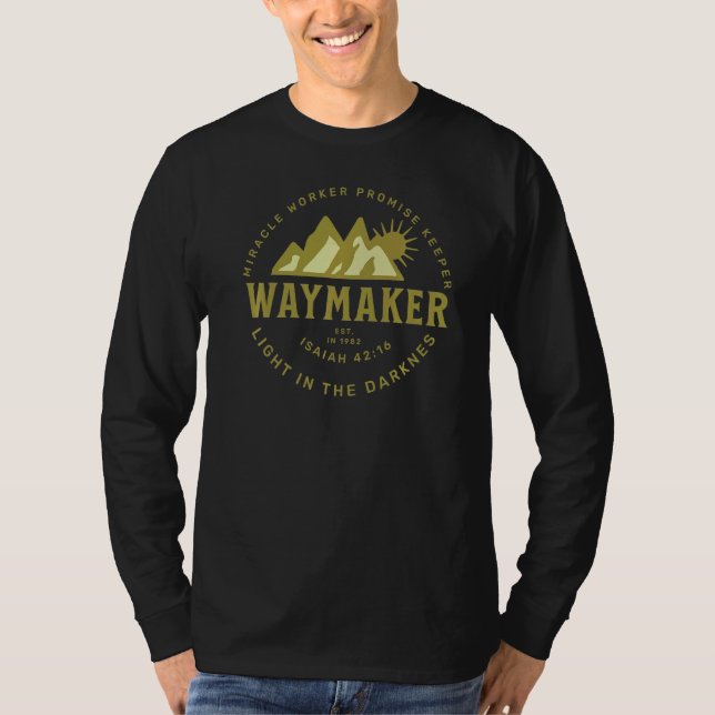 Camiseta Jesus Cristo Waymaker (Frente)