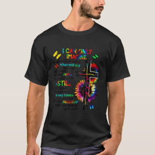 Camiseta Jesus Cross Butterfly Eu Posso Imaginar Christian