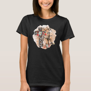Camiseta Jesus Cross Caminha Por Fé Religiosa Cristã