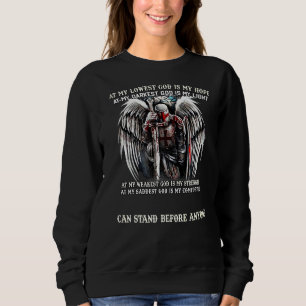 Camiseta Jesus Cross Knight Templat My Dark God Is My