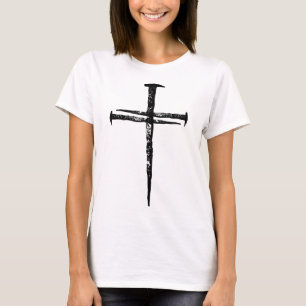 Camiseta Jesus Cross Três Unhas Christian Vintage
