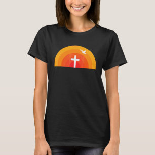 Camiseta Jesus Cruzando A Porta Do Sol Com Fé De Ramo De Ol