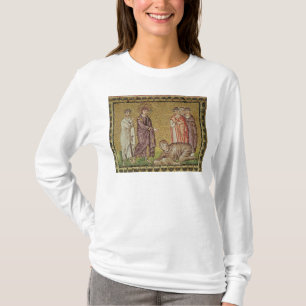 Camiseta Jesus cura a mulher que sangra