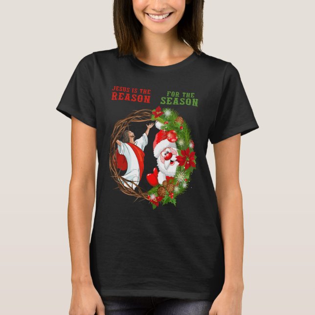 Camiseta Jesus de Natal é a razão da temporada (Frente)