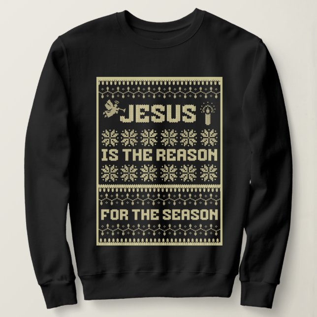 Camiseta Jesus De Natal É A Razão Para A Época (Frente do Design)