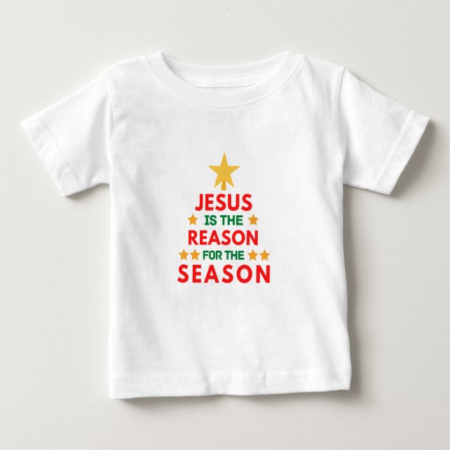 Camiseta Jesus de Natal é o motivo da temporada (Frente)