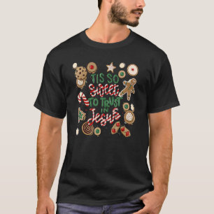 Camiseta Jesus De Natal É Tão Bom Confiar Em Jeus