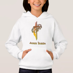 Camiseta Jesus Dentro Hoodie