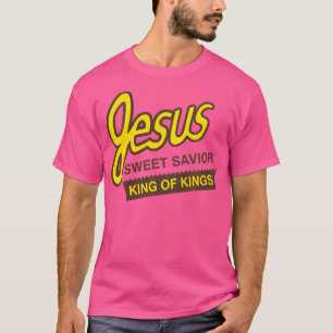 Camiseta Jesus Doce Rei Salvador Dos Reis Christian Faith A