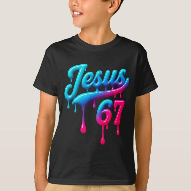 Camiseta Jesus Drip  (Frente)