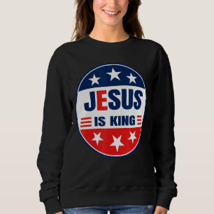 Camiseta Jesus é a América Deus abençoe do Rei