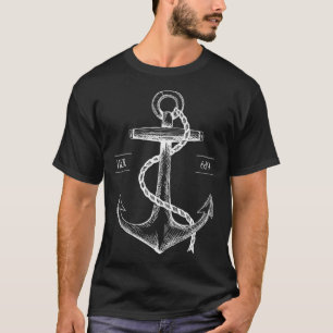 Camiseta Jesus é a âncora da minha alma e esperança que a f