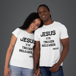 Camiseta Jesus é a Fé Escriturística Libertadora