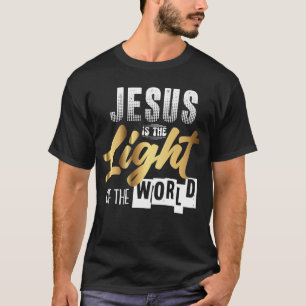 CAMISETA JESUS É A LUZ DO MUNDO