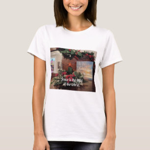 Camiseta Jesus é a luz do mundo.
