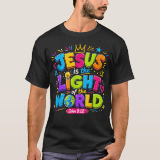 Camiseta Jesus É a Luz do Mundo João
