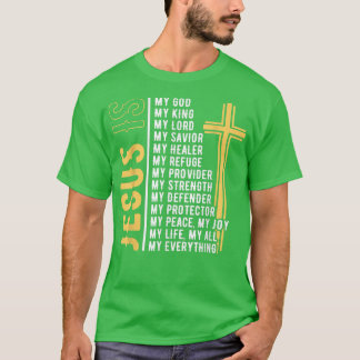 Camiseta Jesus é a minha fé de tudo, Roupa do Chris