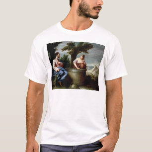 Camiseta Jesus e a mulher do samaritano