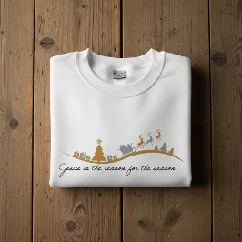 Camiseta Jesus É a Razão da Temporada