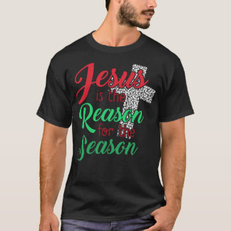 Camiseta Jesus É A Razão Da Temporada Cristã 
