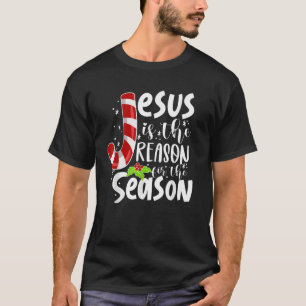 Camiseta Jesus É A Razão Da Temporada De Natal