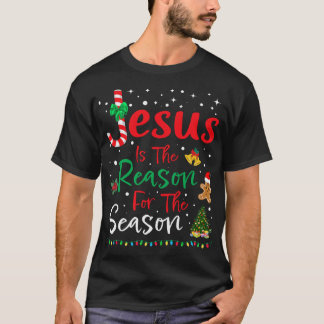 Camiseta Jesus É a Razão da Temporada de Presente