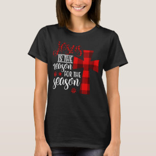Camiseta Jesus É A Razão Do Natal Cristão