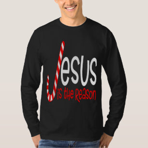 Camiseta Jesus É A Razão Do Natal Religioso Cristão