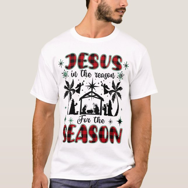 Camiseta Jesus É A Razão Para A Época Cristã (Frente)
